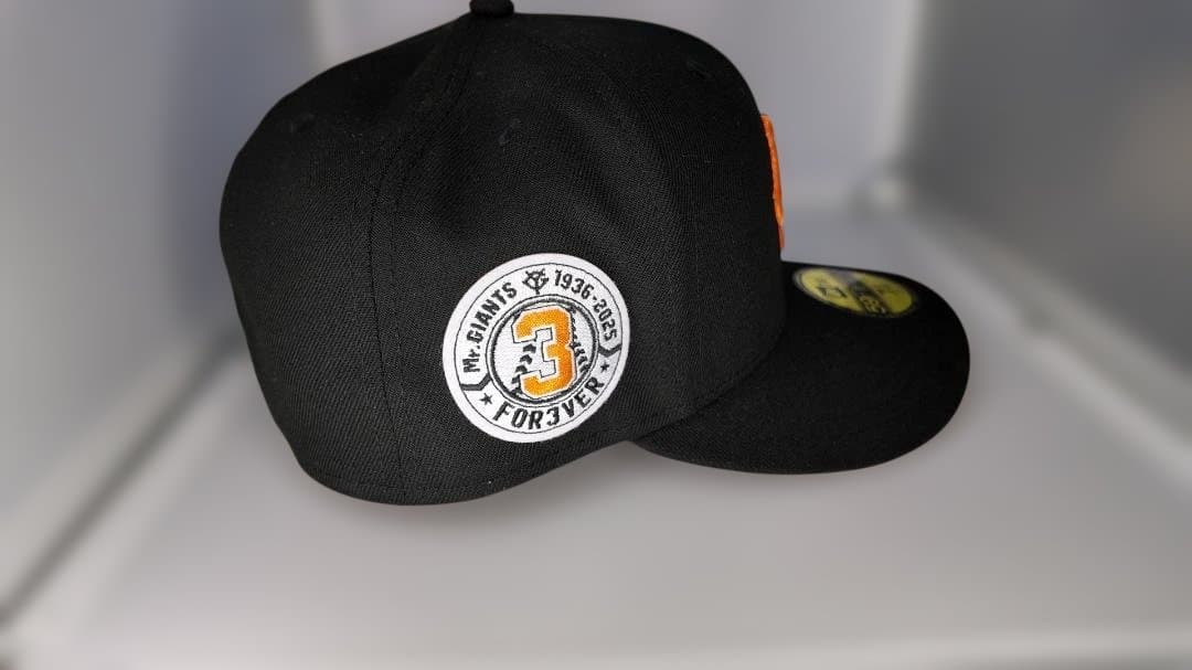 読売ジャイアンツ 長嶋茂雄 追悼試合特別ワッペン付きニューエラ 7 5/8