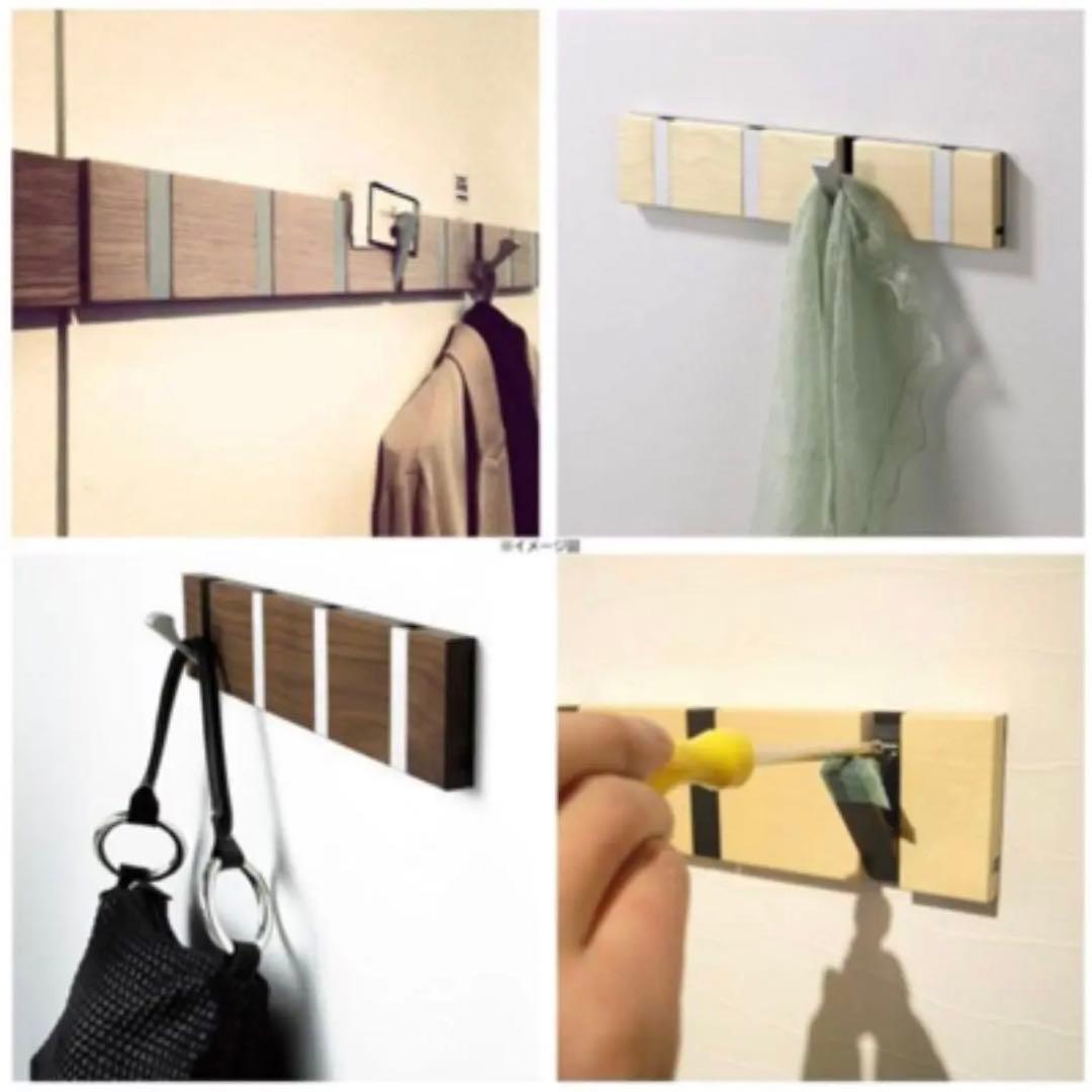KNAX ウォールフック コートフック ホリゾンスタイル 4フック オーク 楽天市場】壁掛けフック ウォールハンガー 木製 ウォールフック 4連 5