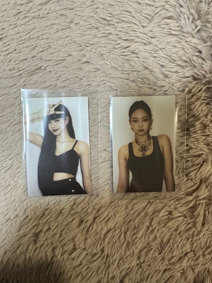 BLACKPINK THE ALBUM リサ ジェニ トレカ2枚セット - メルカリ
