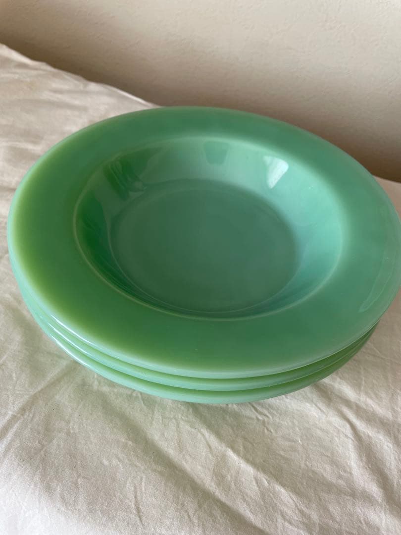 ファイヤーキング　ジェダイ　レストランウェア　リム皿　リムスープ皿　３枚セット リムスーププレートジェダイ | Fire-king - マメチコ Fashion and