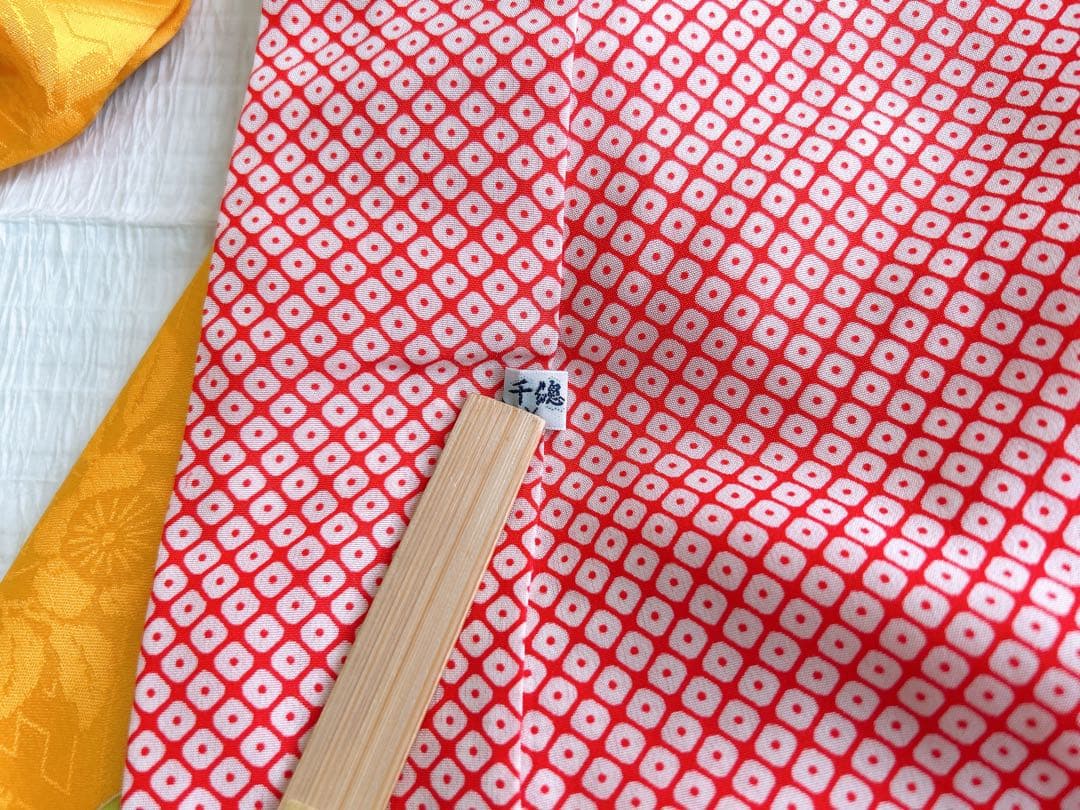 年始特大セール】七五三 7歳着物 山吹色 正絹 千總【美品】 - メルカリ