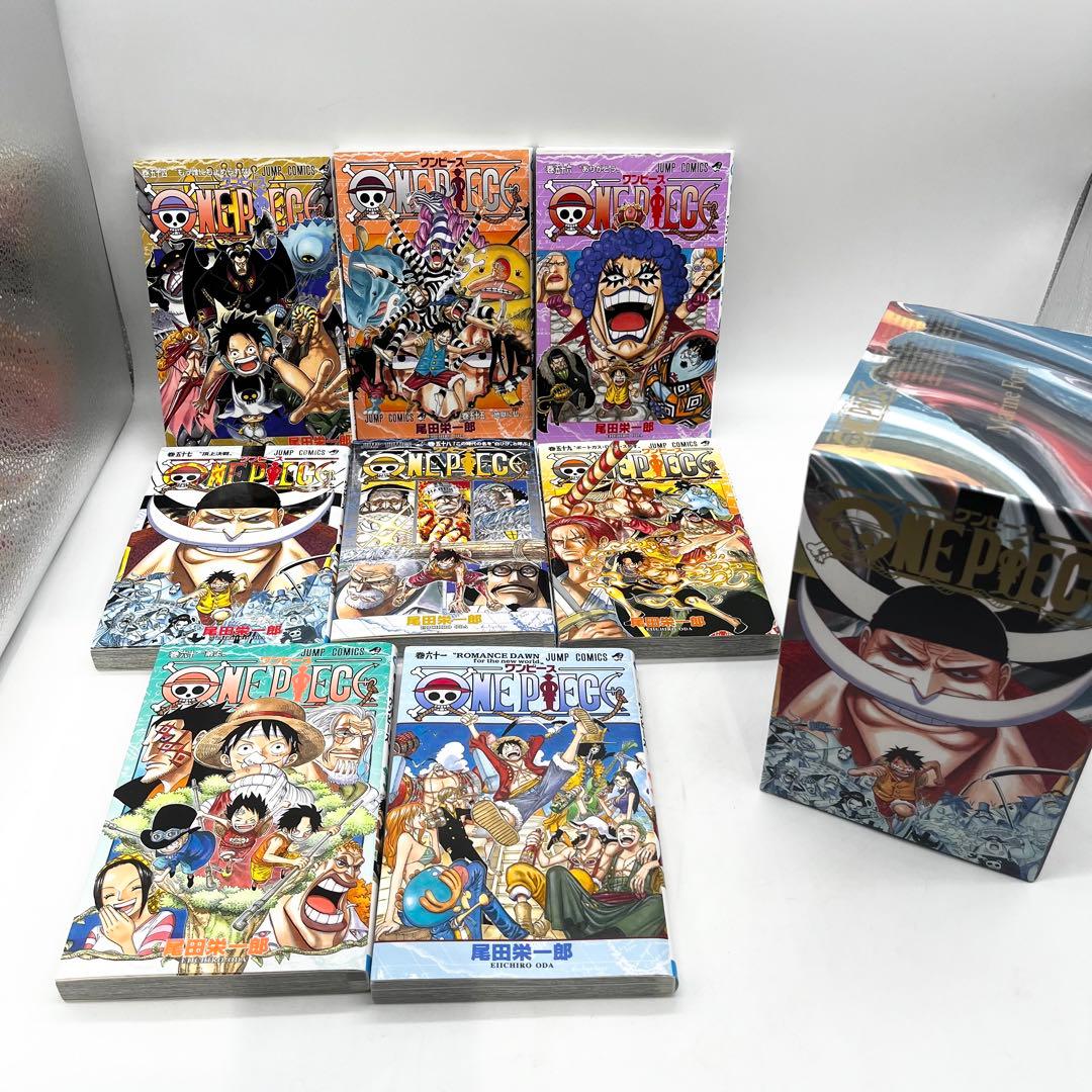 良品・BOXセット】ワンピースEP1-EP9 1巻-90巻 尾田栄一郎 - メルカリ