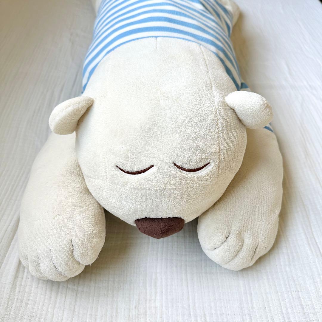 ニトリ シロクマ 抱き枕 ぬいぐるみ パパ - メルカリ