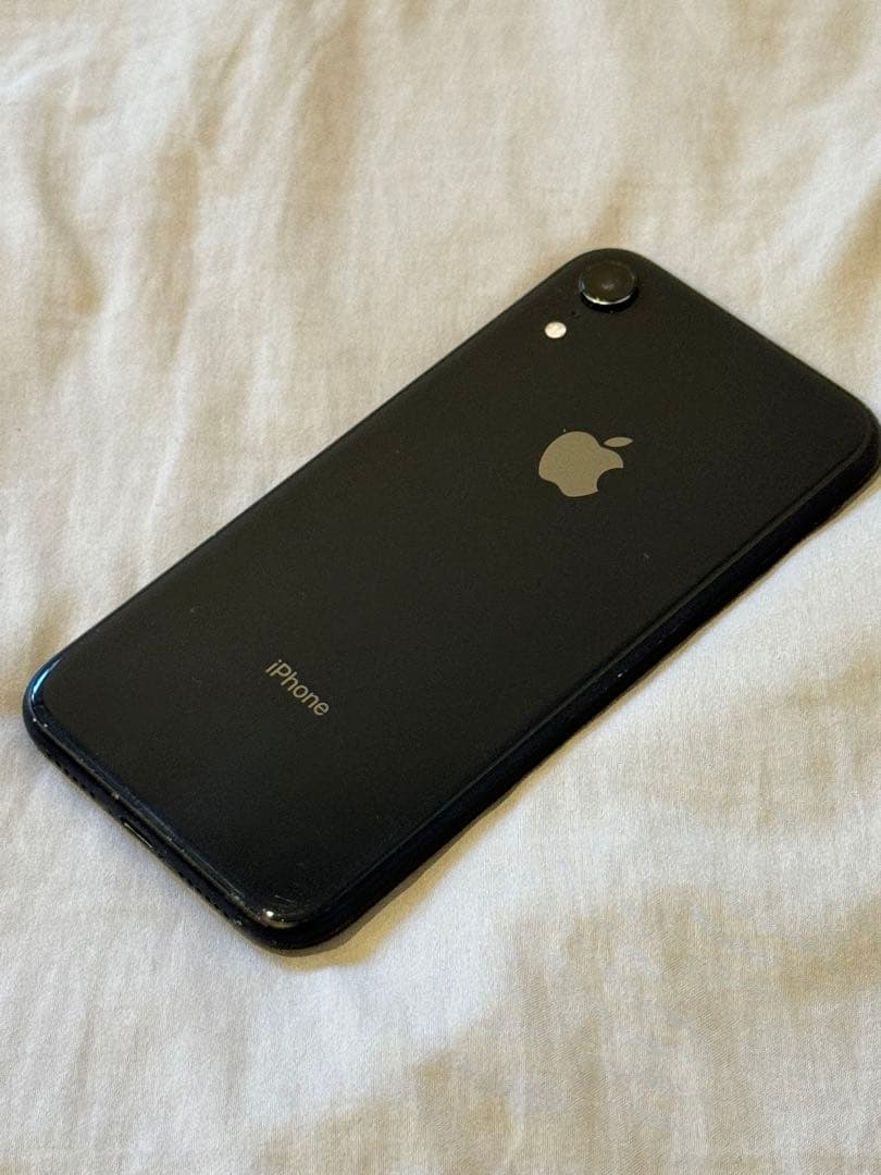希少ピンク iPhone XR Black 128 GB au iPhone XR 128GB Black A Grade