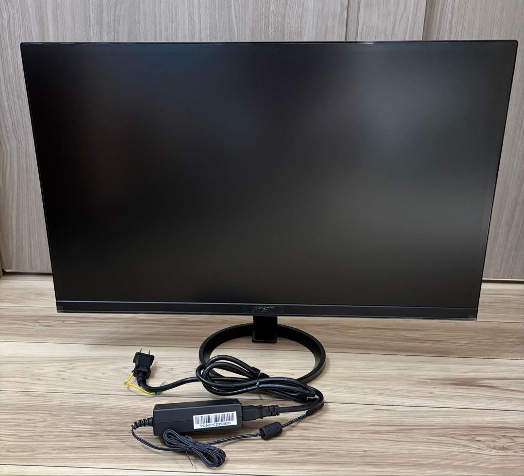 ジャンク品】Acer 27インチモニター 本体 ブラック - メルカリ