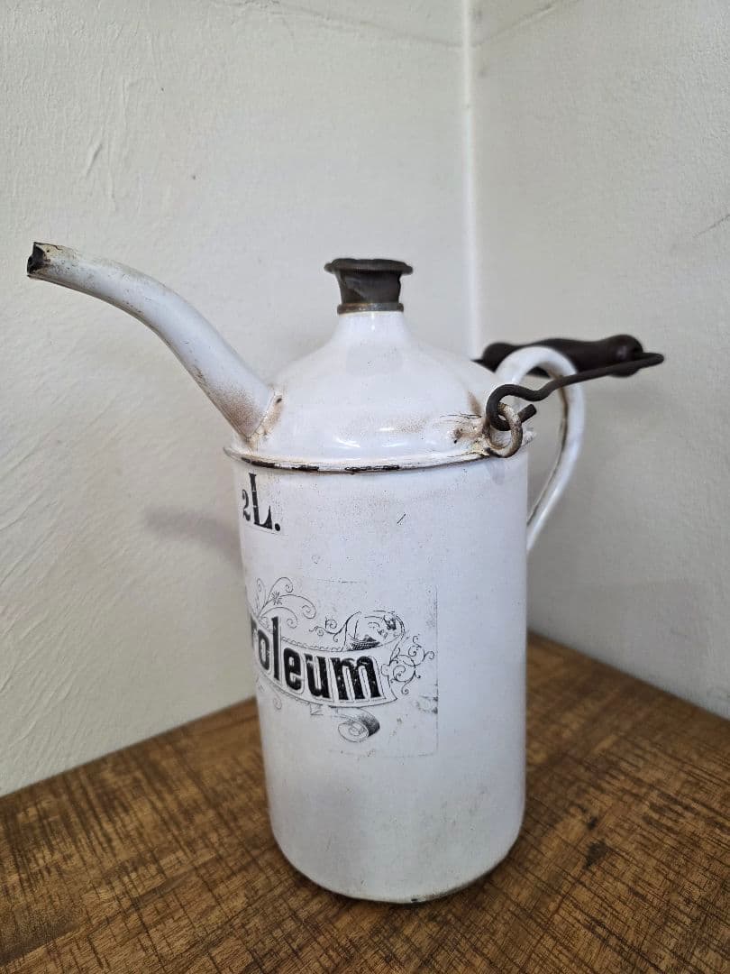 箱あり Z*i様 激レア 給油缶 ビンテージストーブ 石油ストーブ 琺瑯製