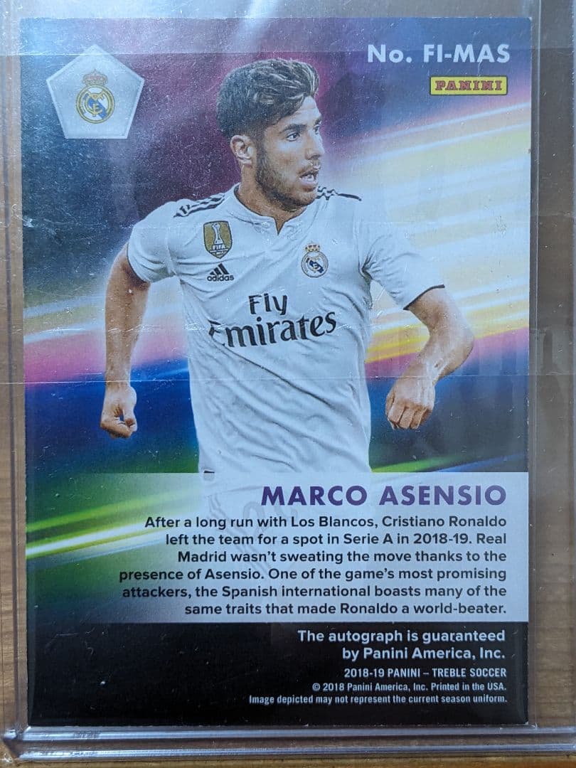 Marco Asensio PANINI 自筆 auto 25シリ アセンシオ - メルカリ