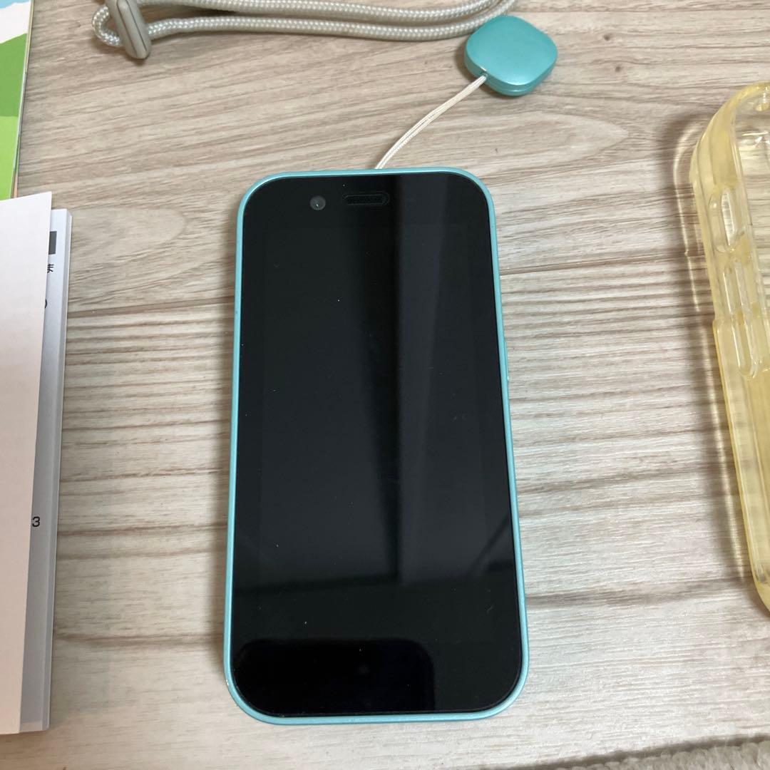 キッズフォン3 ミントグリーン 本体と付属品 - メルカリ