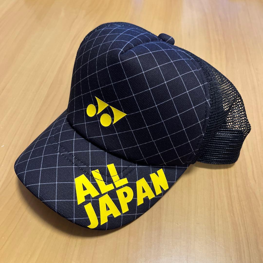 ヨネックス YONEX 限定オールジャパン 帽子キャップ（ブラック）値下可