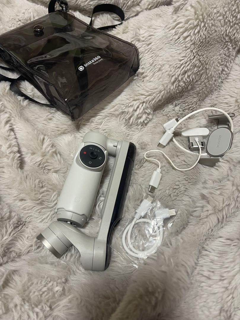 Insta360 スタビライザー・ジンバル ホワイト Insta360 Flow スマートフォン用スタビライザー Standalone