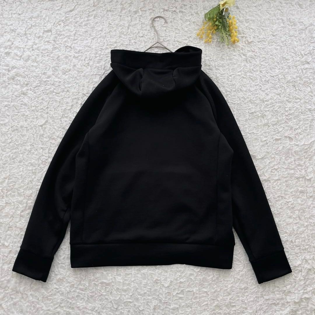 ワコール CW-X フルジップ フーディ長袖パーカー ユニセックス 黒 L