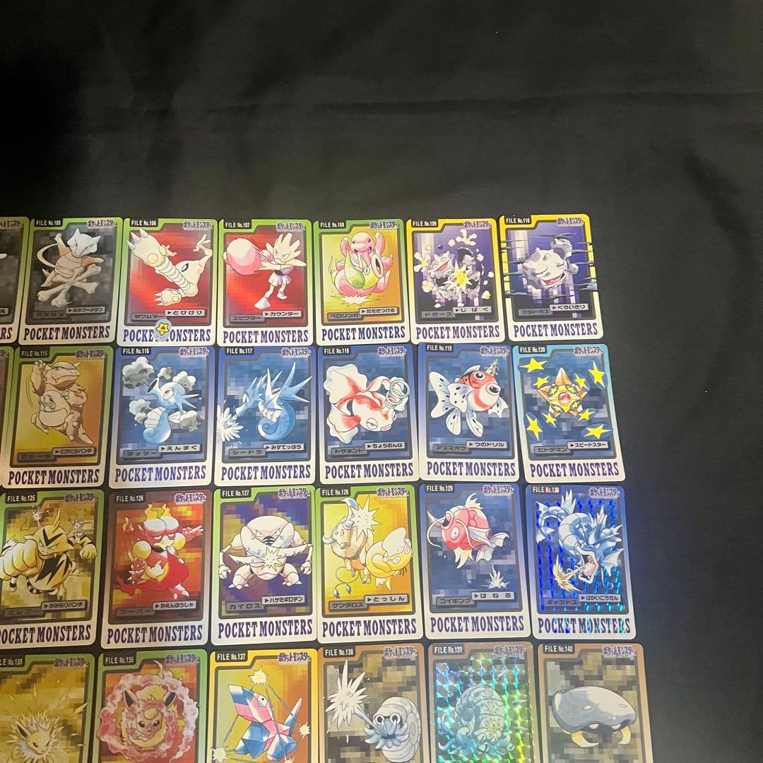 ⚫︎【まとめ売り】ポケモンカード 1997 カードダス フルコンプ 151枚
