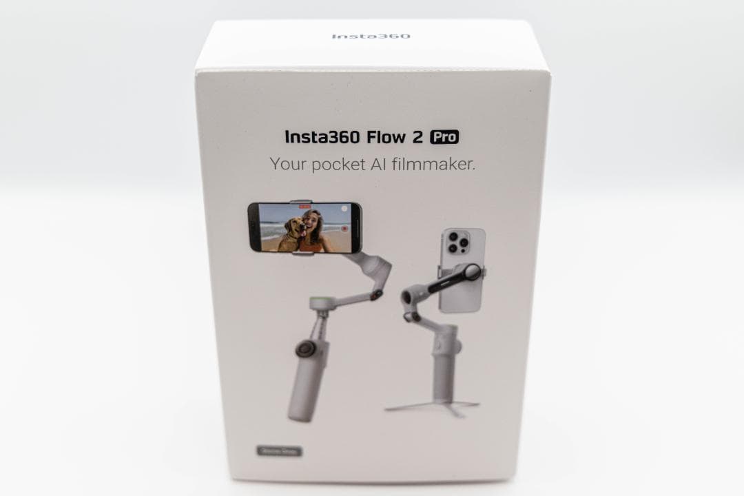 Insta360 Flow 2 Pro 通常版 グレー 中古美品 おまけ付 Insta360 Flow 2 Pro | Insta360 スマートフォン用ジンバル | 株式会社