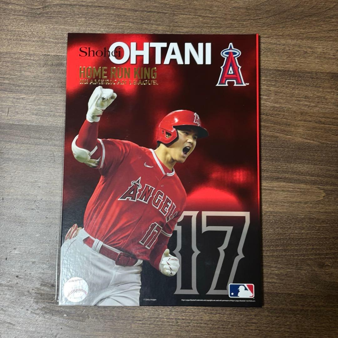 MLB大谷翔平23年ホームラン王獲得記念プレミアムセット ポストカード