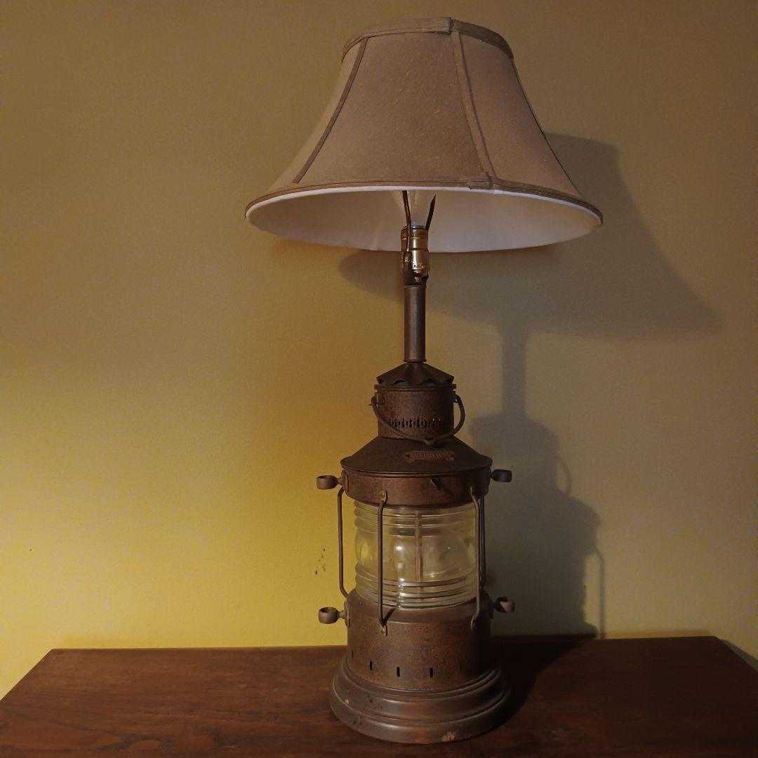 希少 ヴィンテージ】ランタン フロアライト 船舶ランプ マリンライト