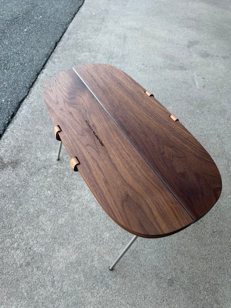 PROLOG × TARPtoTARP TOTE TABLE Walnut - メルカリ