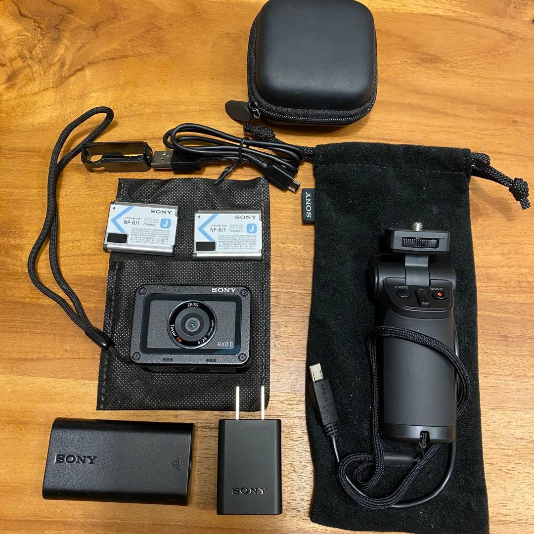 SONY RX0II シューティンググリップ microSDXCカード セット