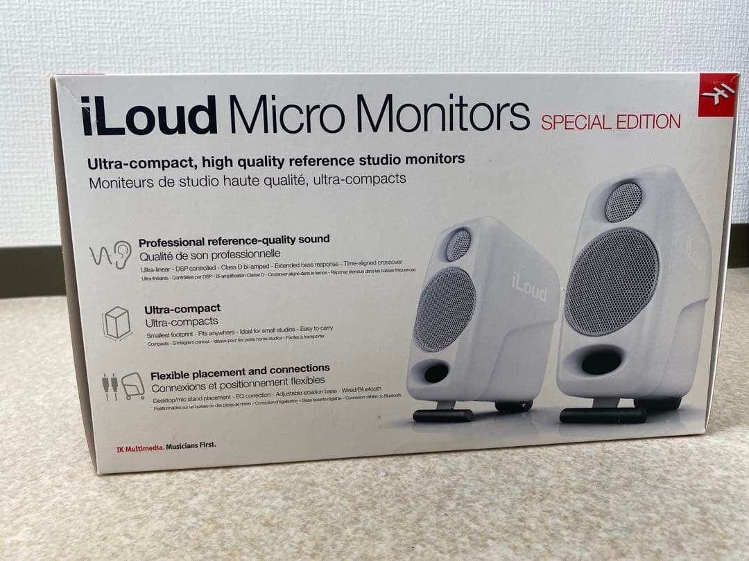 その他 iLoud Micro Monitors Special Edition IK Multimedia(アイケーマルチメディア) iLoud Micro Monitor White