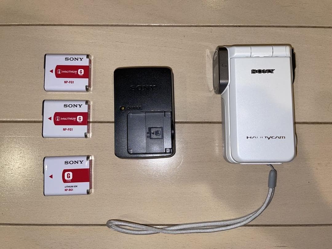ソニーハンディカムHDR-GW77V　充電池3個 ソニー、防水・防塵・耐衝撃に対応した縦型ハンディカム - 価格.com