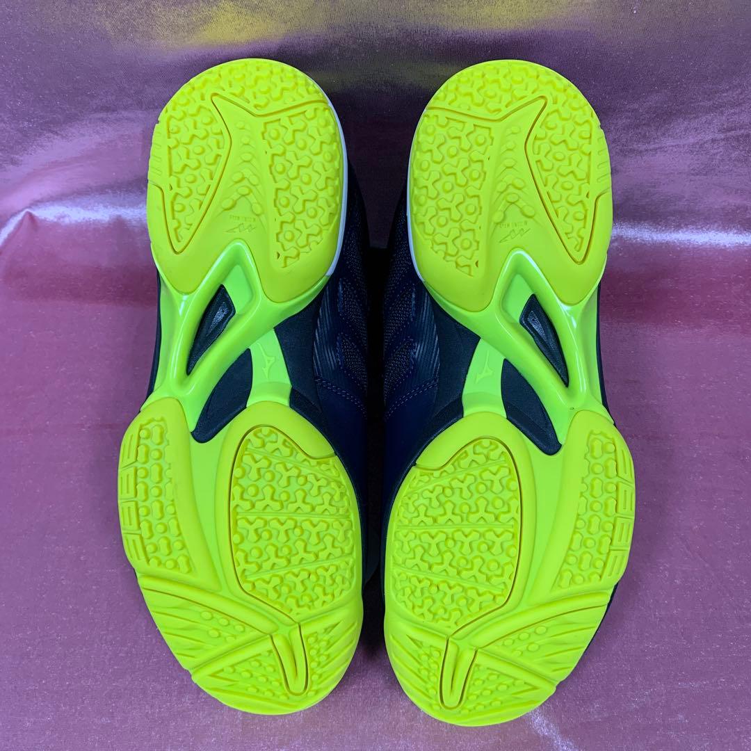 61GB191445 25.5cm ミズノ テニスシューズ