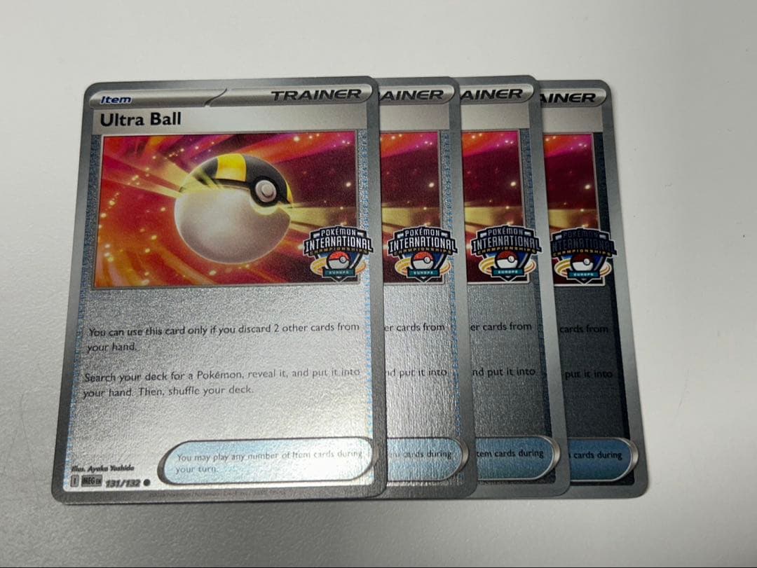 EUIC 海外限定Ultra Ball プロモ 4枚 ハイパーボール EUIC 海外限定Ultra Ball プロモ 4枚 ハイパーボール - メルカリ