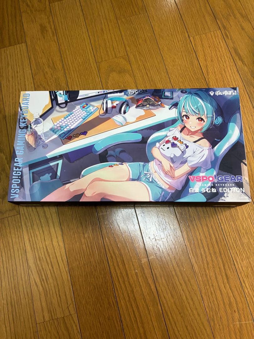 【値下げしました】ぶいすぽキーボード 白波らむね □ぶいすぽっ! 白波らむね ゲーミングキーボード｜トレファクONLINE