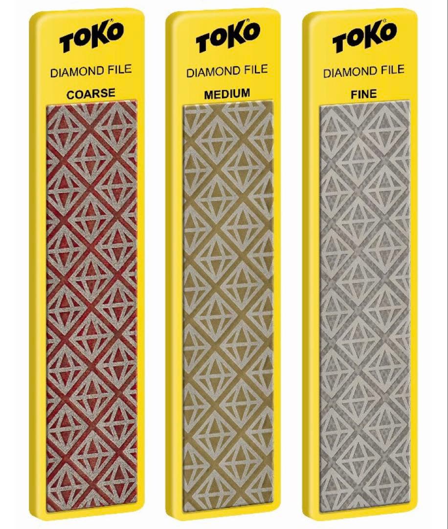 TOKO　DIAMOND FILE　3点セット　トコ　ダイヤモンドストーン TOKO DIAMOND FILE 3点セット ダイヤモンドストーン ダイア ファイル