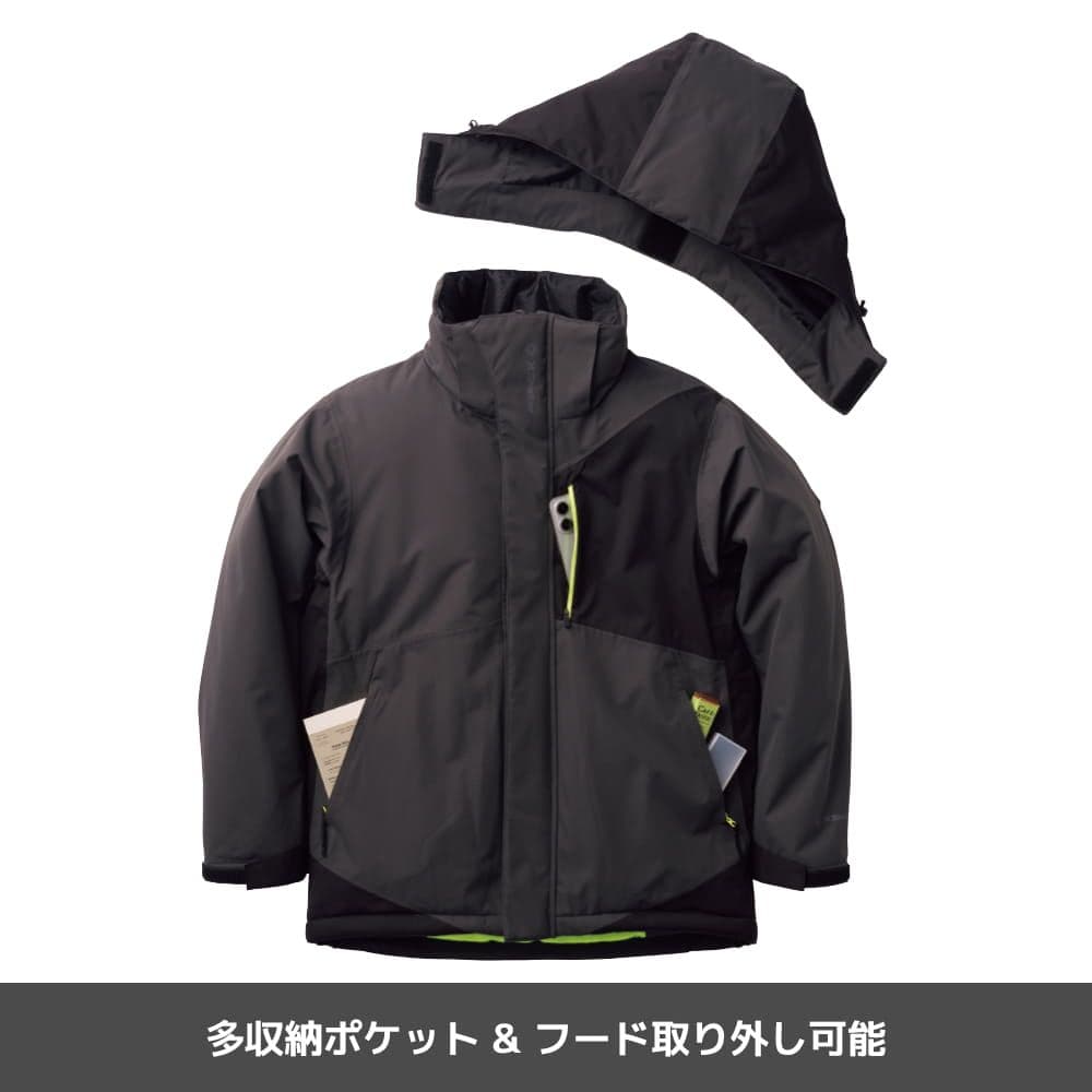 ワークマン エックスシェルター断熱αイージスプレミアム防水防寒スーツ