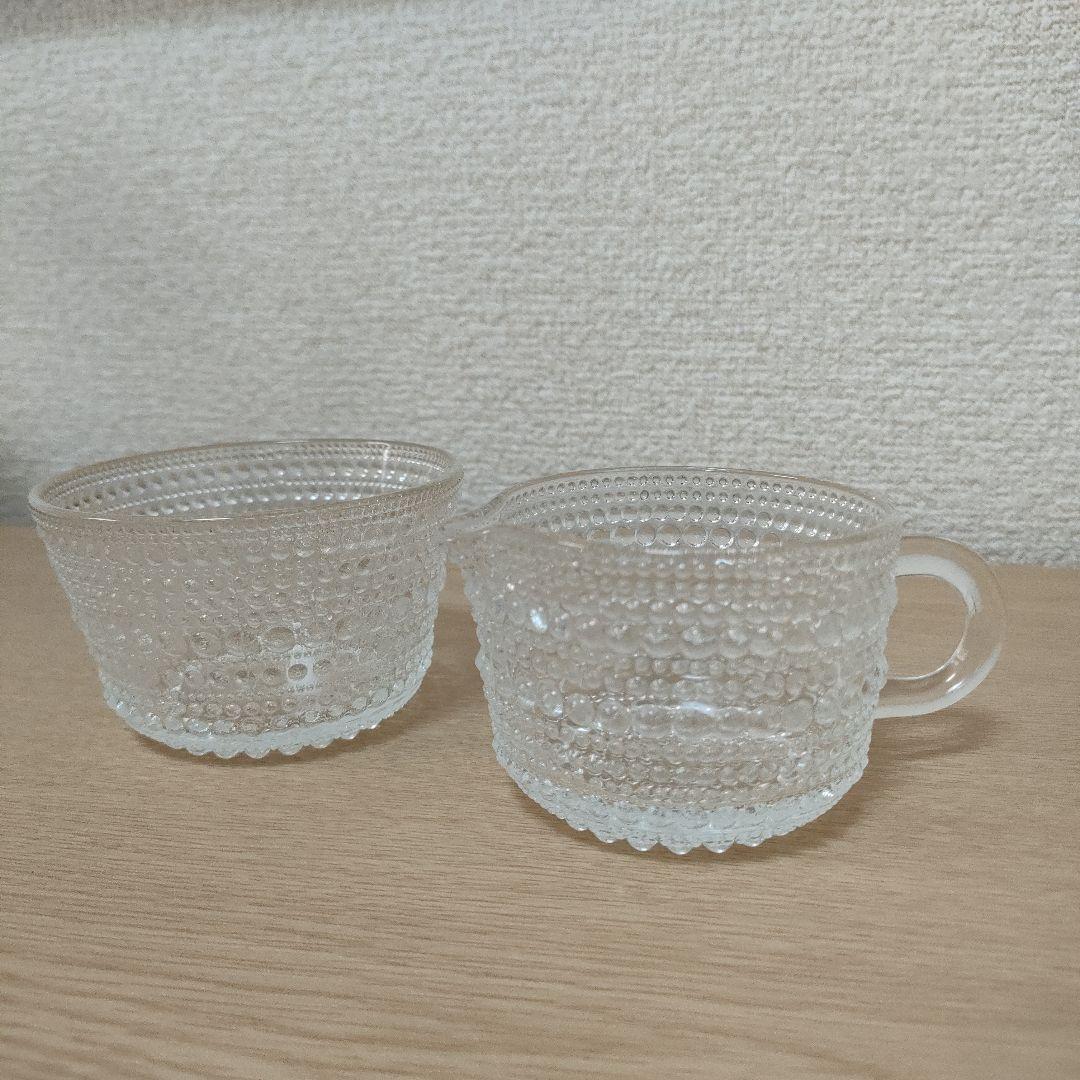 ヌータヤルヴィ カステヘルミ クリーマー シュガーボウル 箱あり