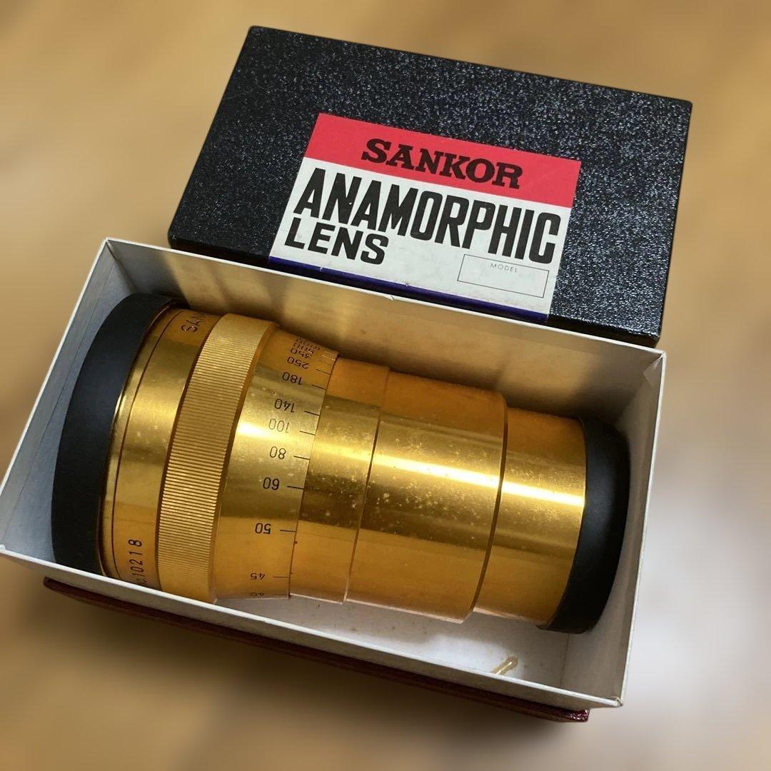 アナモフィックレンズ　Sankor anamorphic lensゴールド♪ IPhone および Samsung 用 1.55x アナモルフィック レンズ - 超広角
