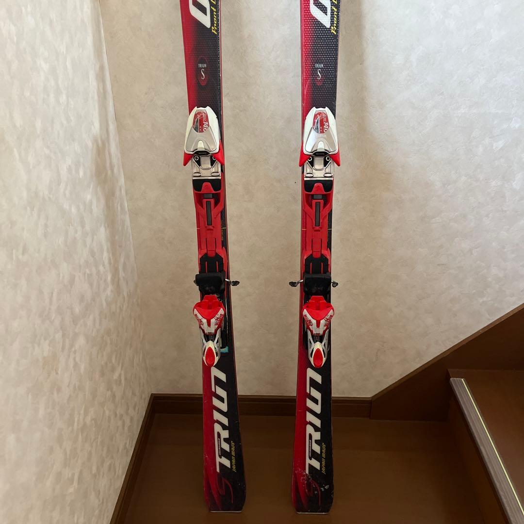 OGASAKA TRIUN スキー板 レッド ブラック トライアン SL - メルカリ