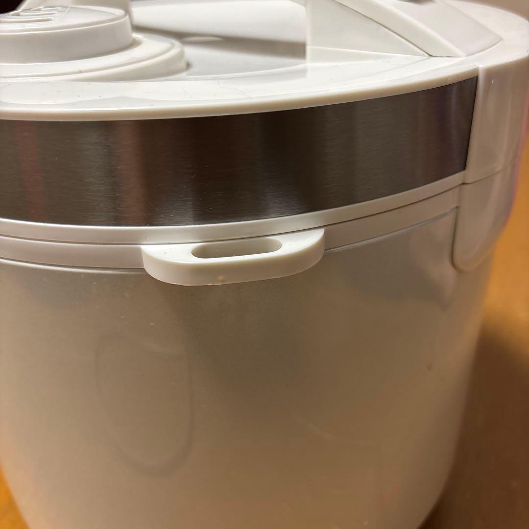 低糖質炊飯器 SRC-500PW ホワイト 1.0L - メルカリ