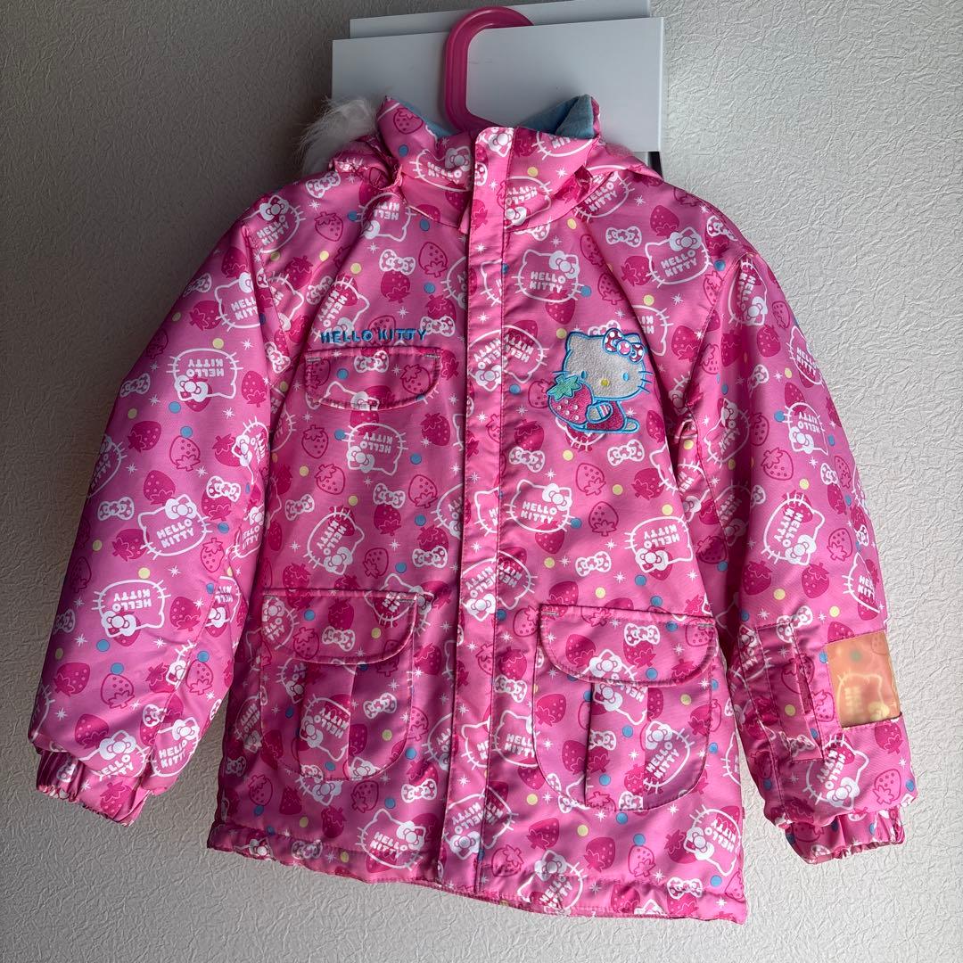 ハローキティ イグニオ 子ども用スキーウェアセット 120cm ピンク