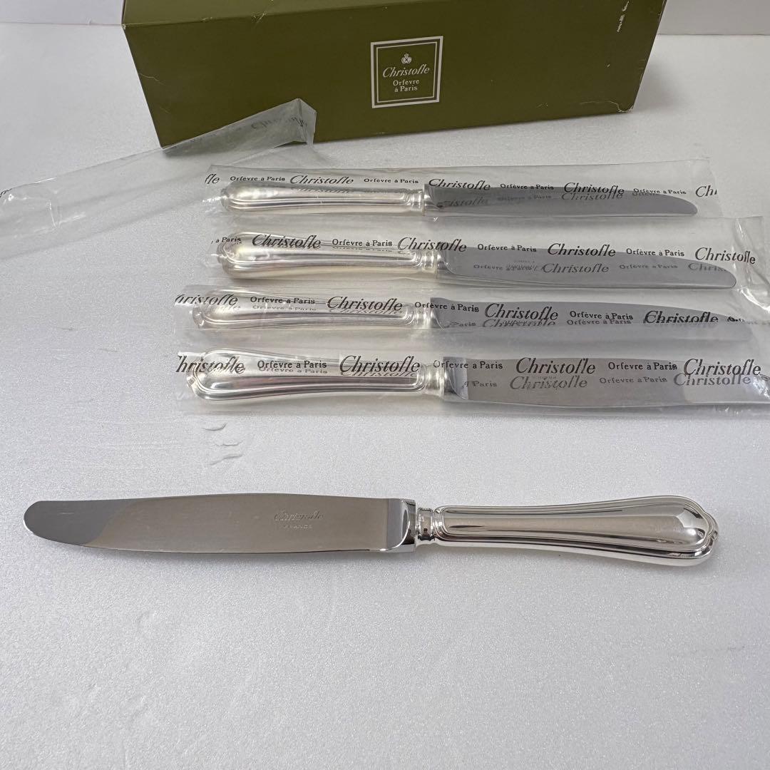 Christofle 銀メッキ カトラリーセット 5本 19cm - メルカリ