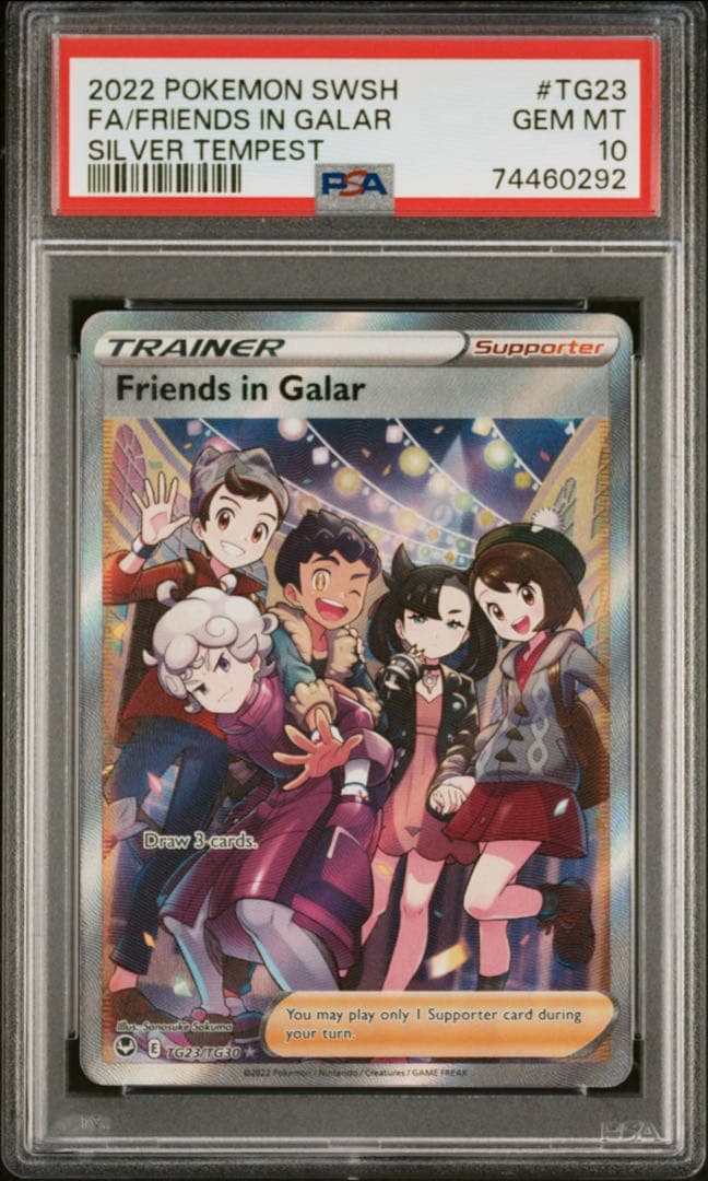 PSA10】ガラルの仲間たち SR ポケモンカード 英語版 - メルカリ