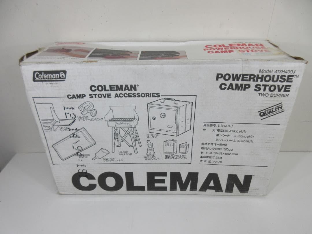 0727X【保管品】コールマン パワーハウスツーバーナー 413H499J - メルカリ