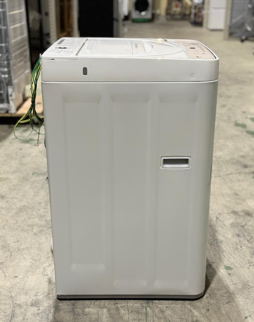 シャープ 全自動洗濯機 ES-GE6H-N 6.0kg 簡易乾燥 2023年製