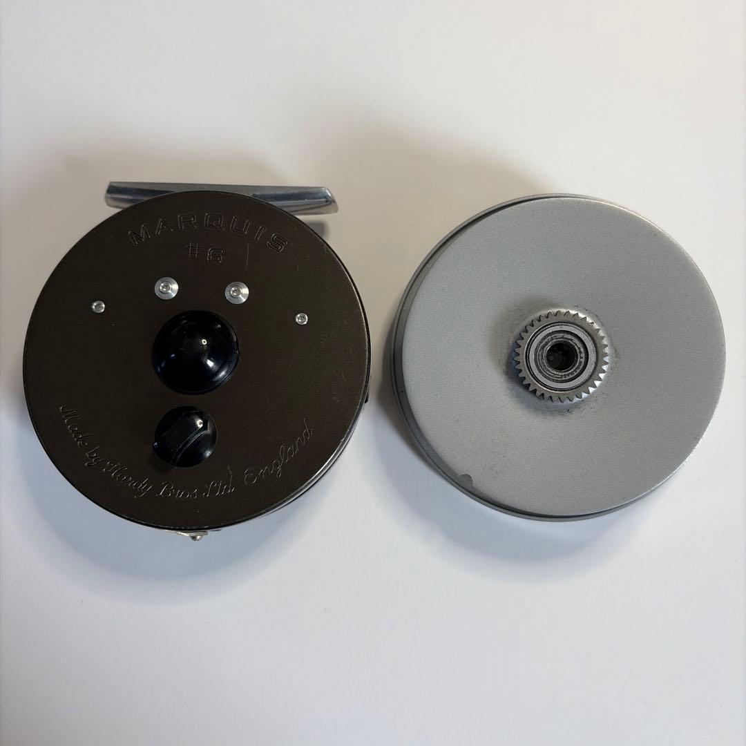 HARDY MARQUIS #6シルバーフェイス フライリール - メルカリ