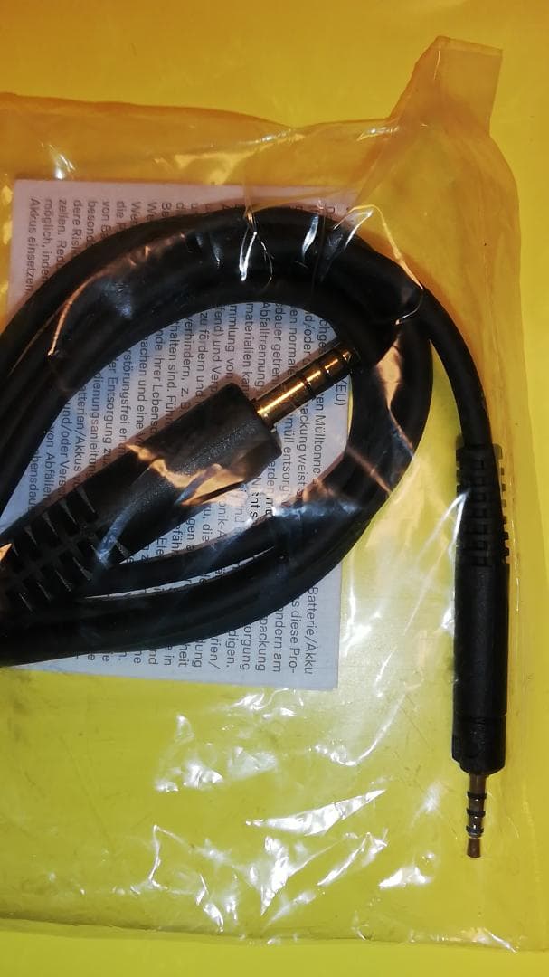 新品 ゼンハイザーHD620S,560S,599用 4.4mm バランスケーブル