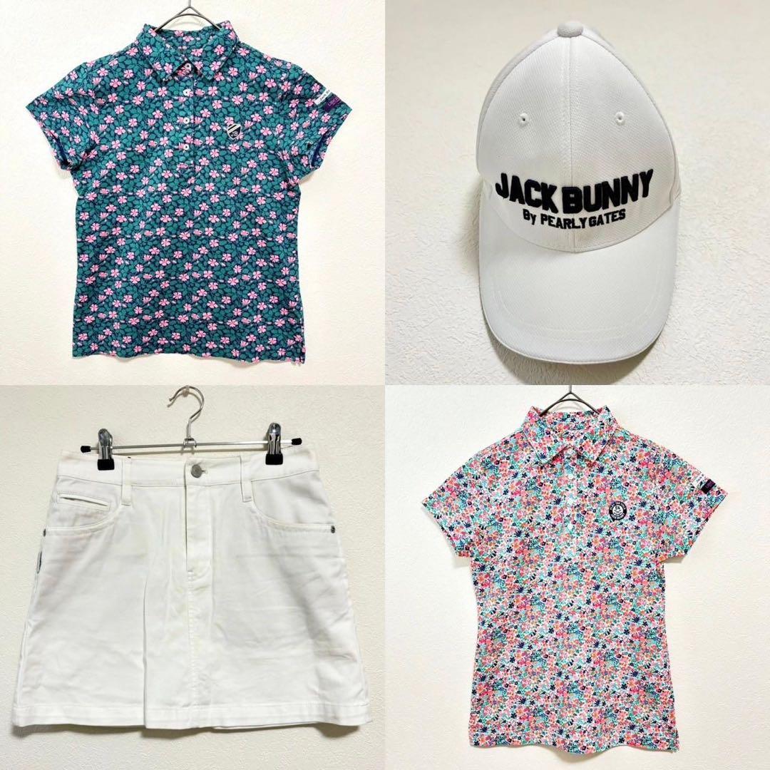 JackBunny!!ゴルフウェアセット ポロシャツ0 ミニスカート0 帽子FR CATALOGUE｜Jack Bunny!!