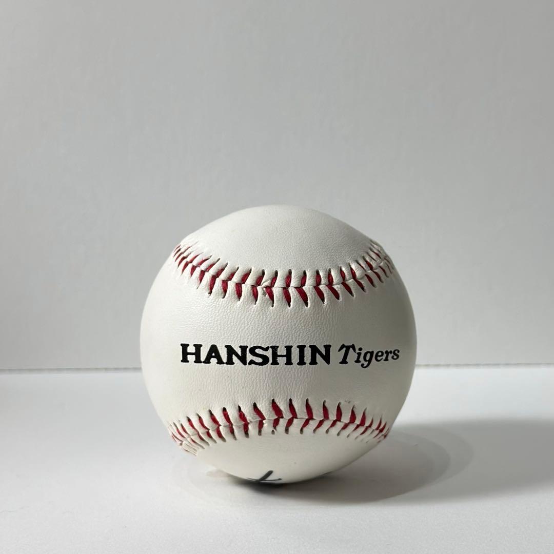 非売品 阪神タイガース 桧山進次郎 直筆サイン入りボール 球団ロゴ入り