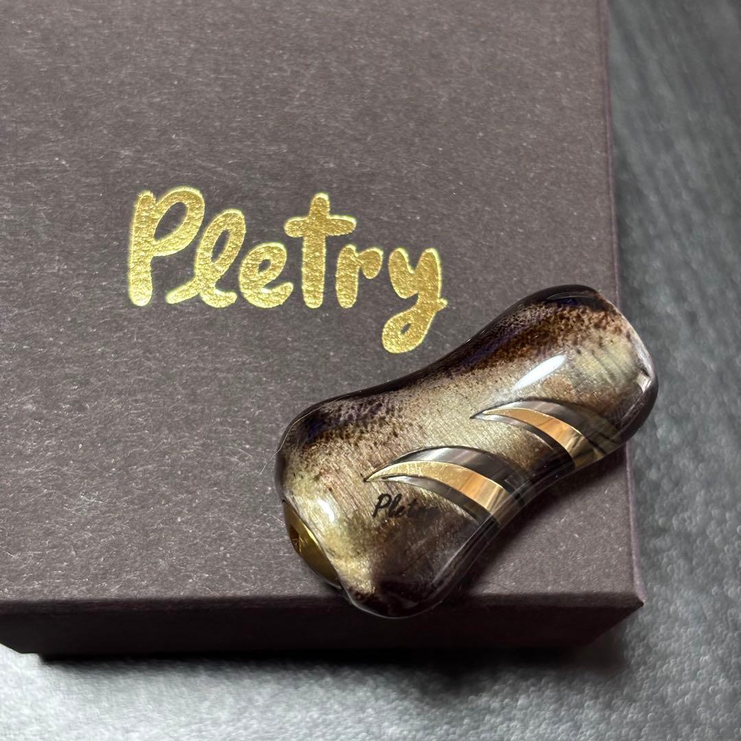 プレトリー】スタビライズドウッド & メタル ブラック/ゴールド【最終