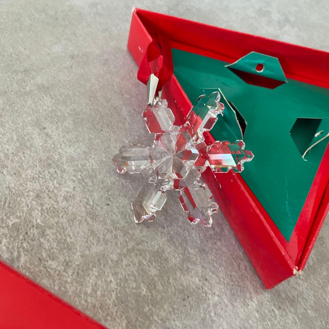 新品未使用 クリスマスオーナメント 1992年 雪の結晶 箱付き - メルカリ