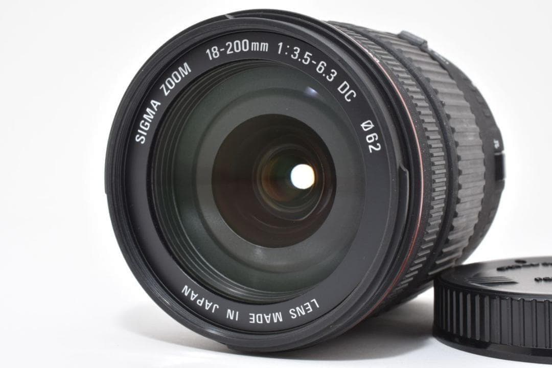 SIGMA シグマ 18-200mm F3.5-6.3 DC Canon レンズ