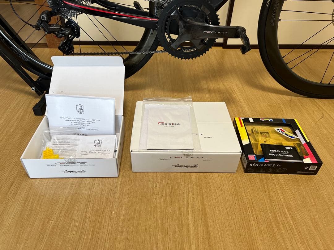 デローザ アイドルディスク カンパニョーロレコード組 サイズ49.5