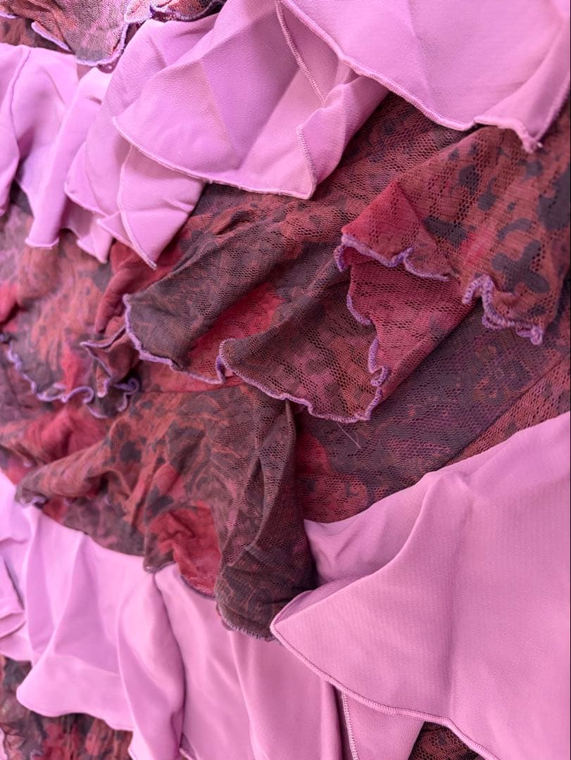 お値下げ！estrella シージョ付きフラメンコドレス - メルカリ