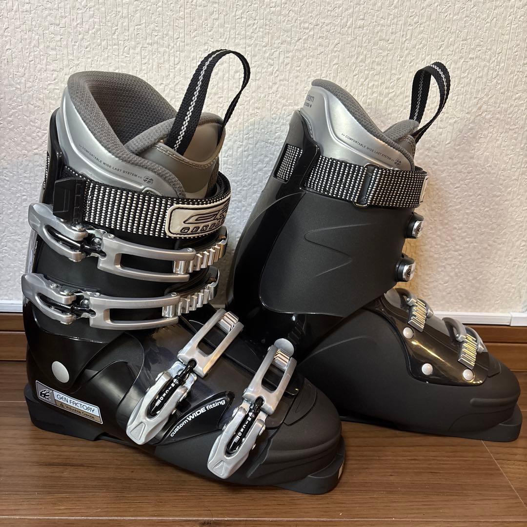 GEN FACTORY スキーブーツFC6 26.0〜26.5㎝　未使用品 GEN FACTORY（ゲンファクトリー） エフシー6 FC-6 スキー ブーツ