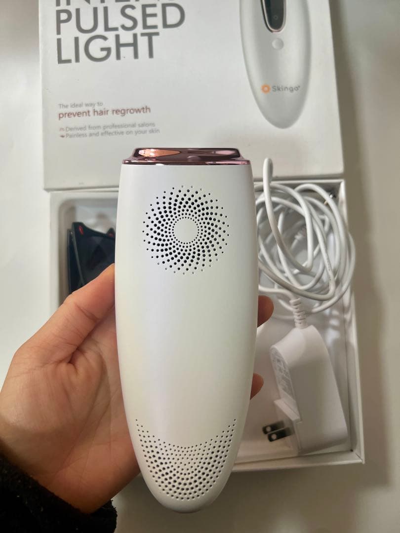 Skingo Intense Pulsed Light 脱毛器 家庭用 全身 - メルカリ