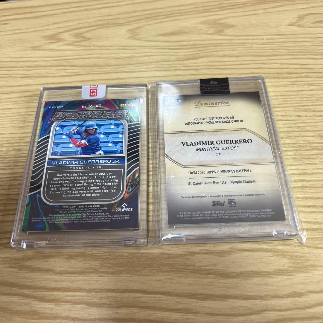 topps panini ゲレーロJr. ゲレーロの父 レジェンド サインカード