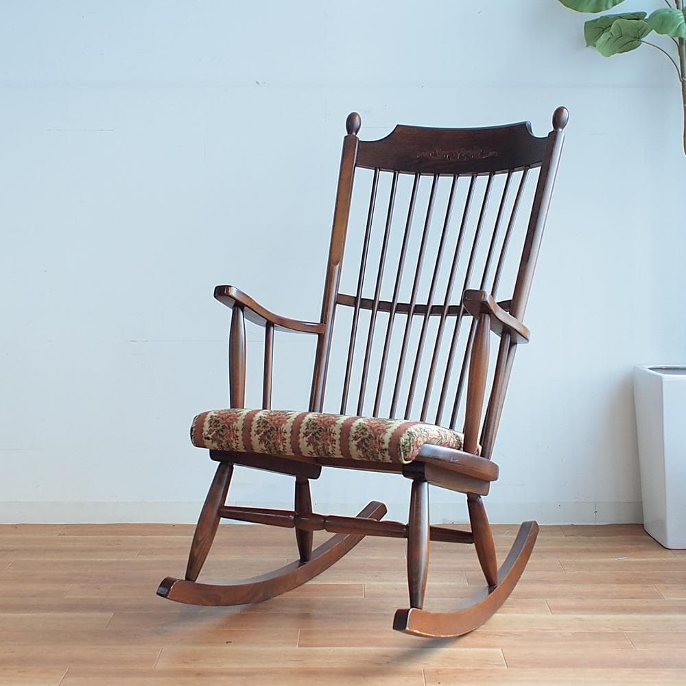 マツダ ロッキングチェア ビンテージ 昭和レトロ 楽天市場】美品 ビンテージ 松田産業マツダ フットレストロッキング